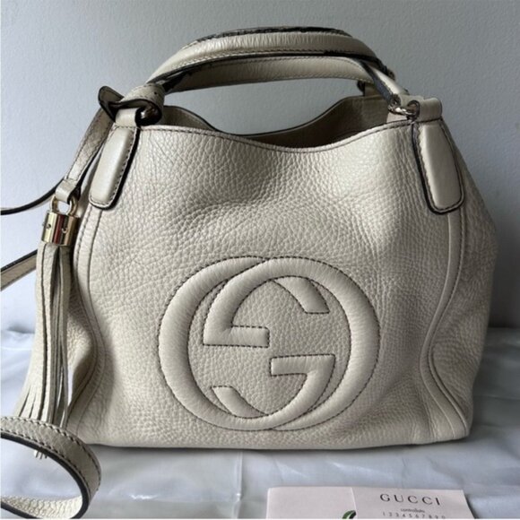 Gucci Bag Soho Off White - Picture 1 of 15